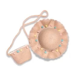 POM-POM HAT & PURSE SET PINK -Trish Scully 1 1 531879d2 9a3a 4e09 abf3 1349aa87a4a6