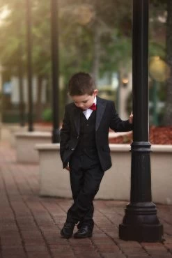 BOYS SAVILLE ROW BLACK TUXEDO 3PC. SET -Trish Scully 1 2 7cdeec01 35c4 4245 b2cd 2476c116adbb