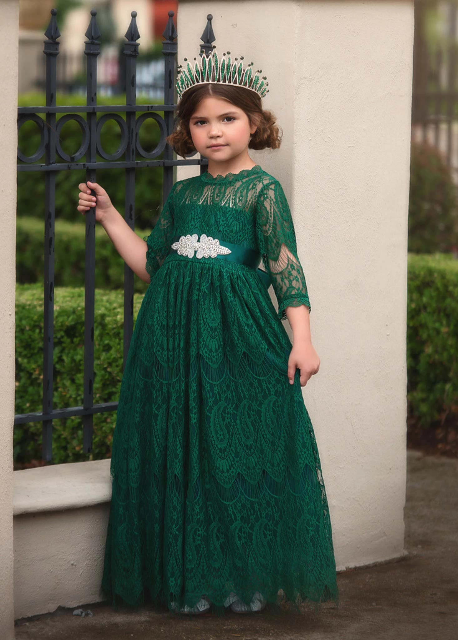 BELLA RAFAELA GOWN EMERALD 3 BELLA RAFAELA GOWN EMERALD