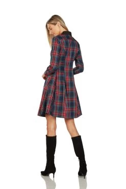 TRACY EMBROIDERED COLLAR TARTAN DRESS -Trish Scully 139 5 2299c5cc 41cb 4cf7 8d3f 2e2aefb7fab0
