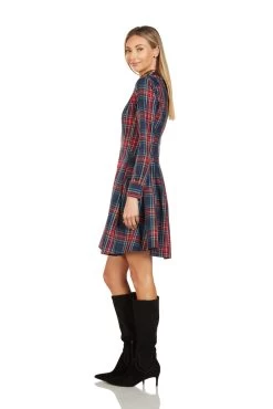 TRACY EMBROIDERED COLLAR TARTAN DRESS -Trish Scully 139 7 82d5574b 505f 4753 ac0d 0b706ea12d07