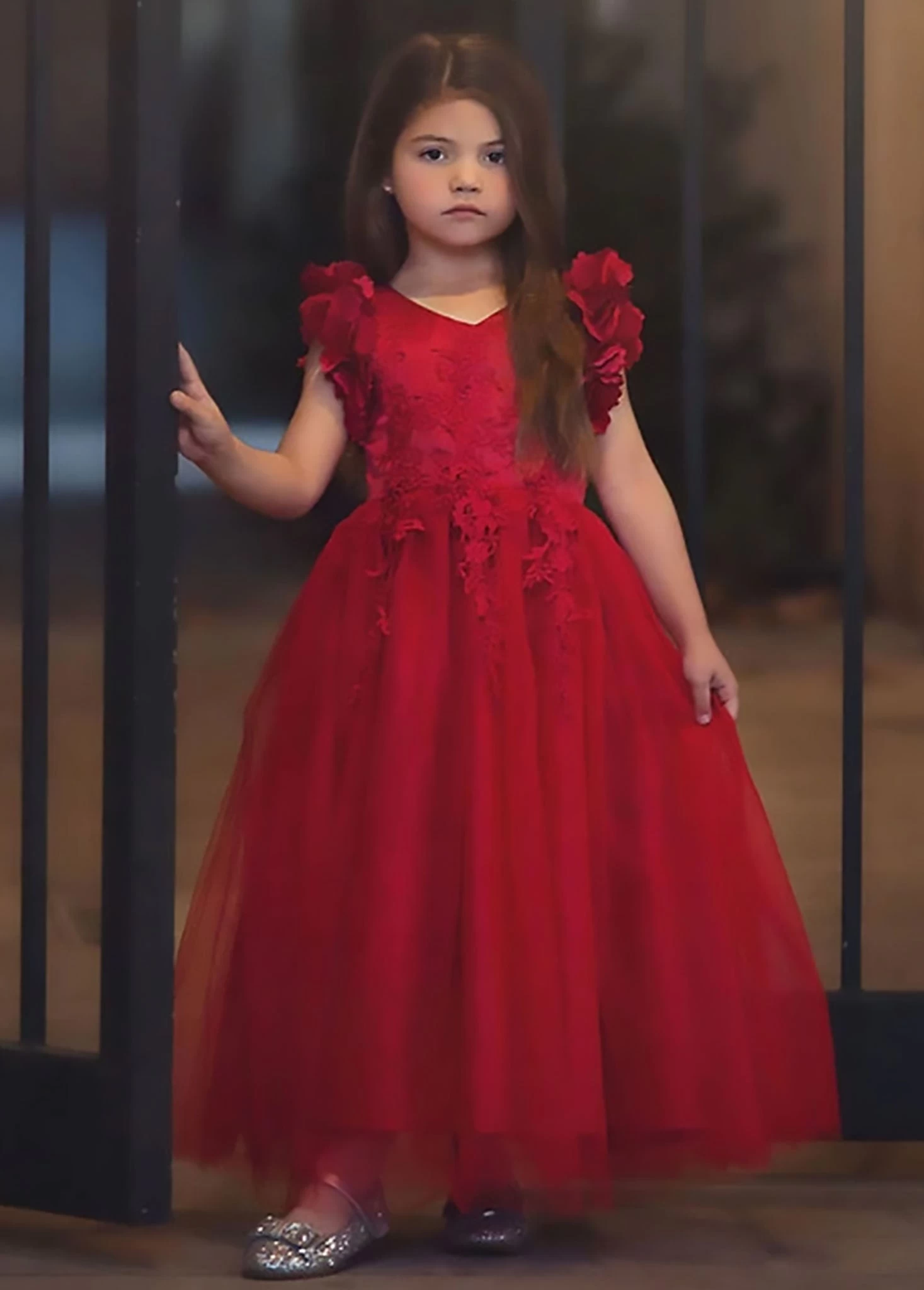 BIANCA GOWN CRIMSON 3 BIANCA GOWN CRIMSON