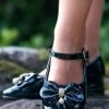BLACK BUTTERFLY SHOE -Trish Scully 171