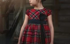 ISLA STEWART TARTAN DRESS -Trish Scully 175 4