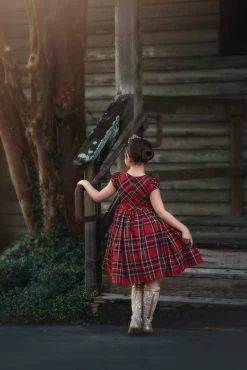 ISLA STEWART TARTAN DRESS -Trish Scully 175 5