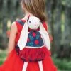 BUNNY BACKPACK NAVY FLORAL -Trish Scully 198
