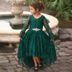 AINSLEY DRESS & BELT SET EMERALD -Trish Scully 1 58bafbfc a9ae 45f4 bc7c 2b25d4a413d7
