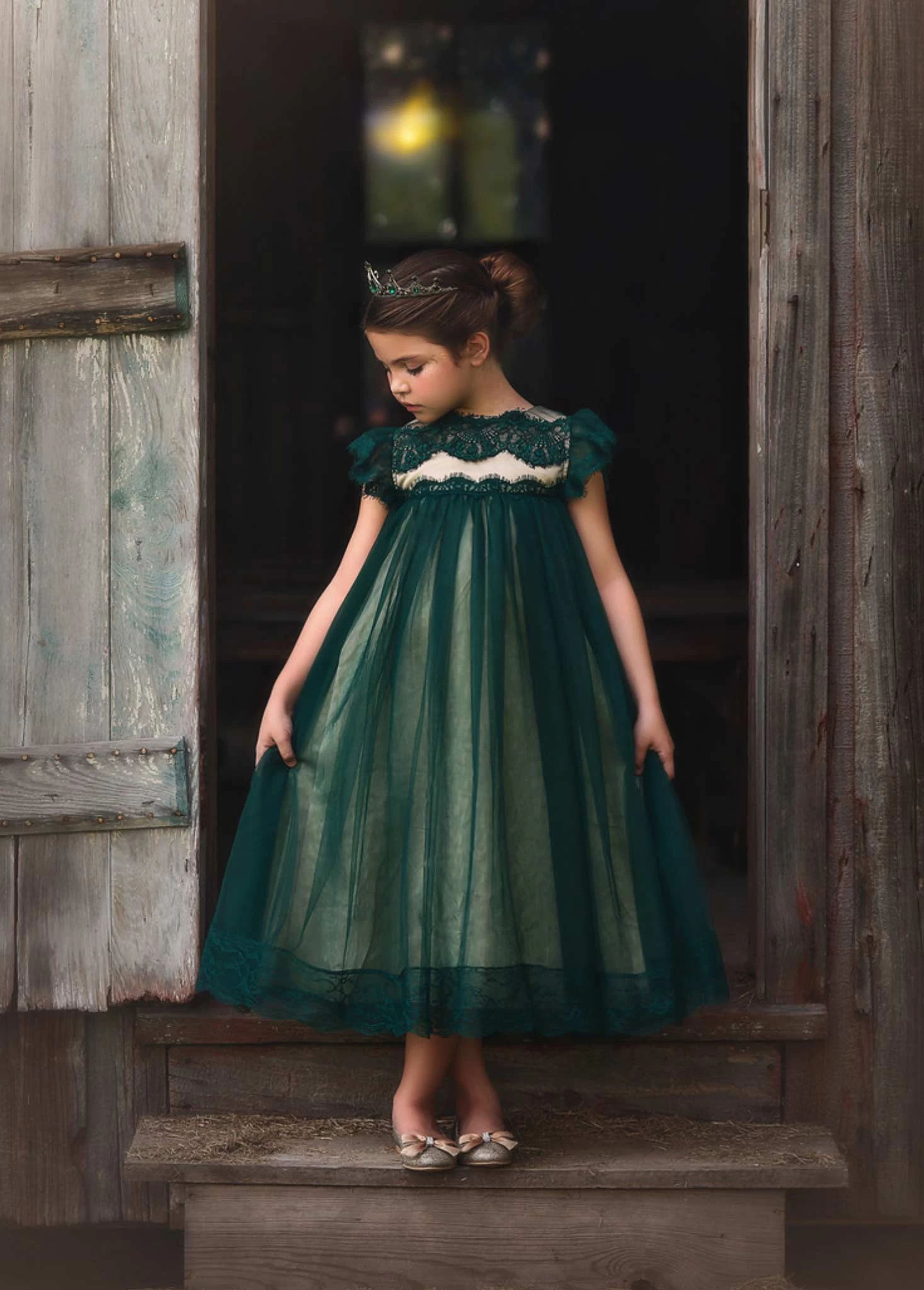 ADRIANA DRESS EMERALD 3 ADRIANA DRESS EMERALD