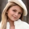 CELESTE BERET IVORY -Trish Scully 213