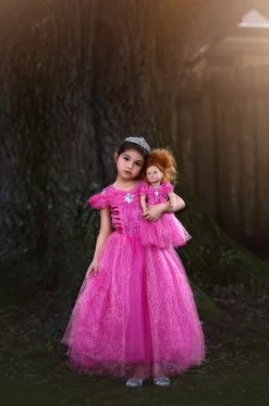 PINK PRINCESS DOLL DRESS 9 PINK PRINCESS DOLL DRESS -Trish Scully 225 3