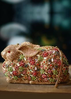 CONEJA JEWELED CLUTCH