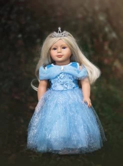 QUEEN OF THE KINGDOM DOLL DRESS -Trish Scully 258 4
