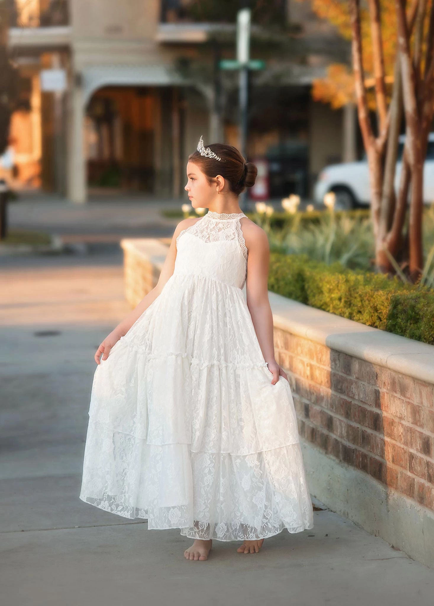 DOMINIQUE MAXI DRESS WHITE 3 DOMINIQUE MAXI DRESS WHITE