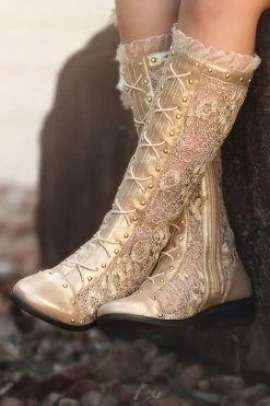 GRAMERCY BOOT GOLD -Trish Scully 27