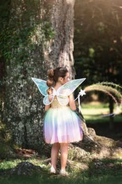 FAIRY DRESS, WINGS & WAND 3PC. SET -Trish Scully 280 4