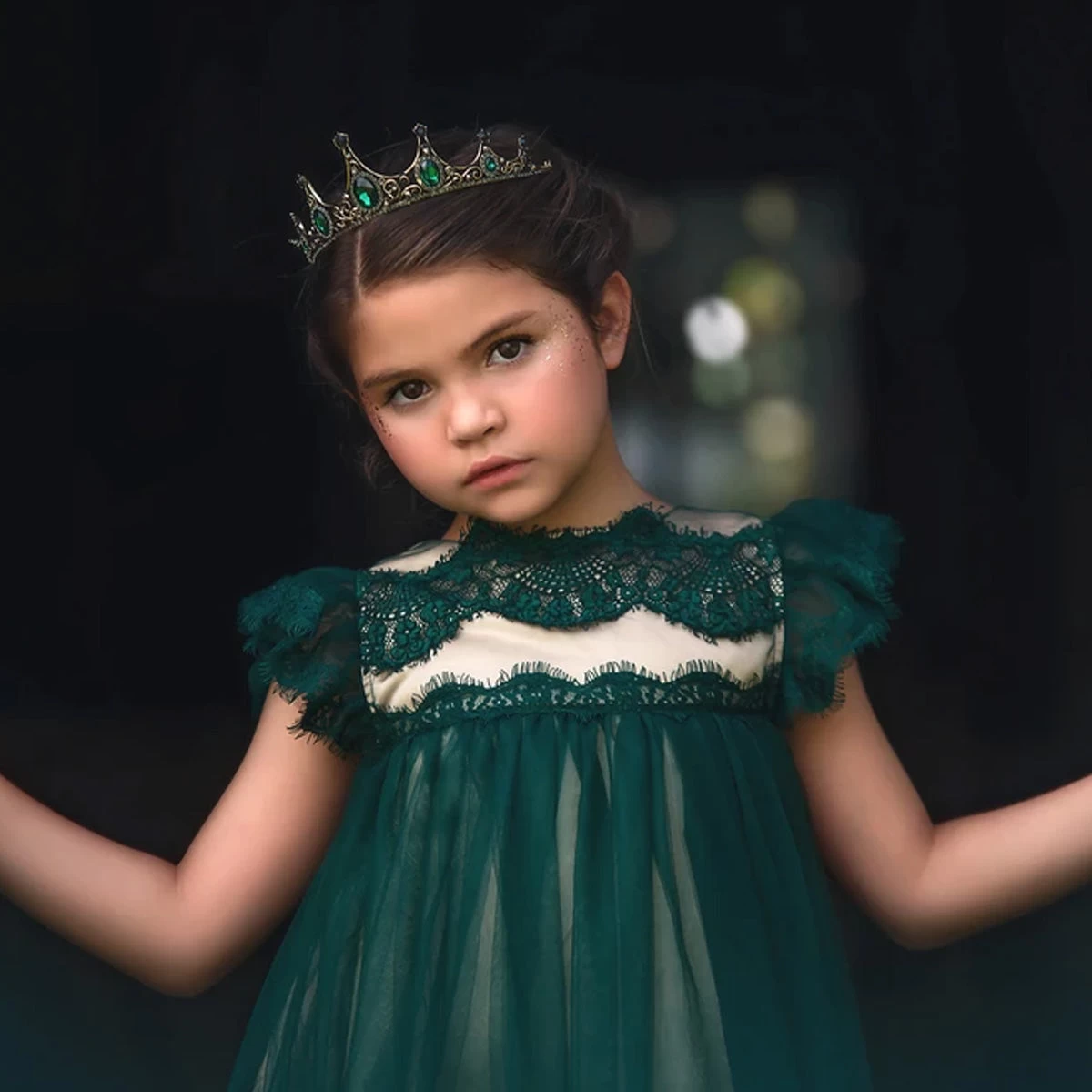 ADRIANA DRESS EMERALD 6 ADRIANA DRESS EMERALD - Image 4