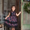 EVERLY DRESS BLACK WATCH TARTAN -Trish Scully 320