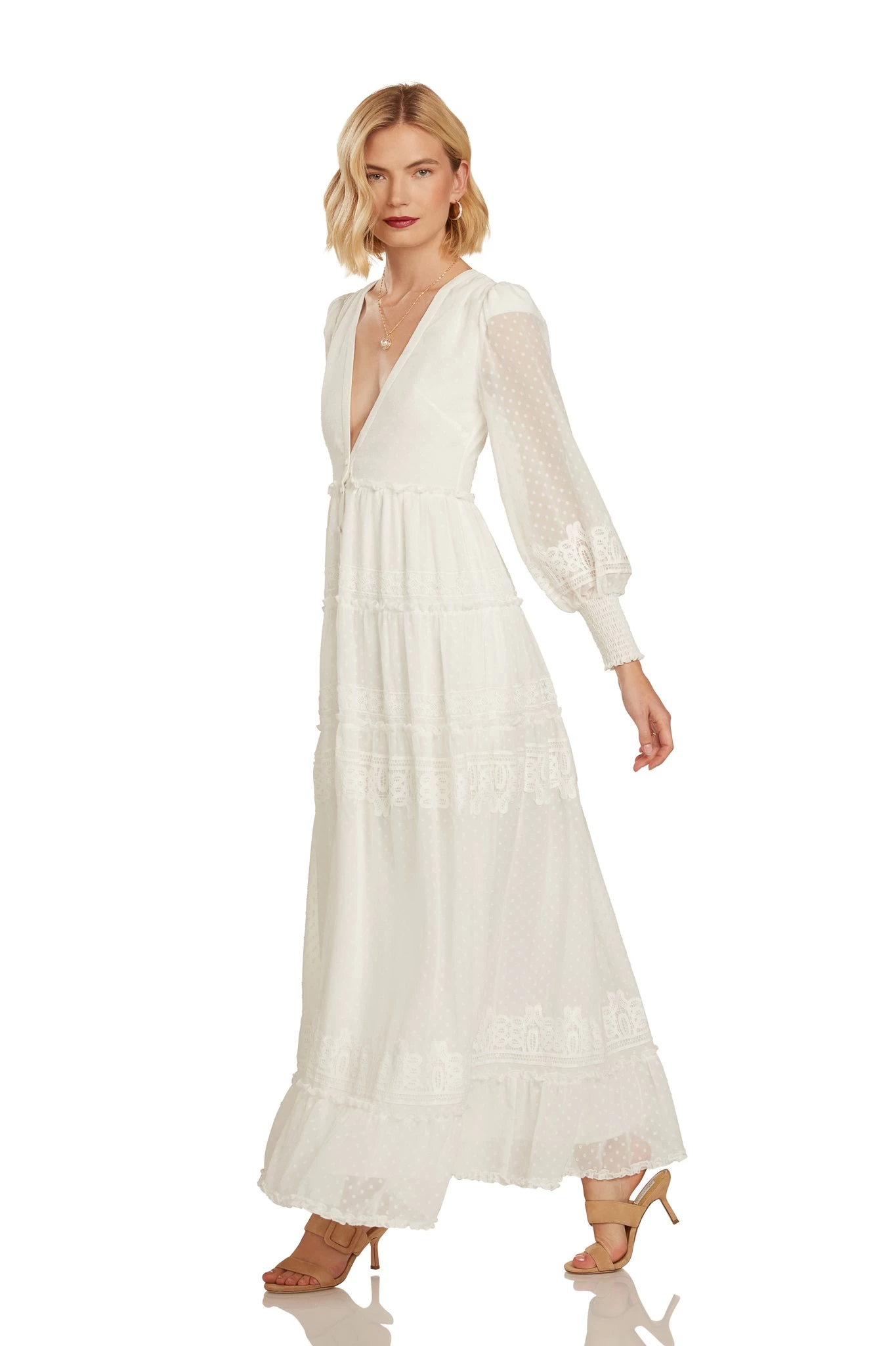 SOFIA MAXI DRESS WHITE 3 SOFIA MAXI DRESS WHITE