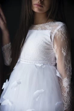 MARIPOSA GOWN WHITE -Trish Scully 346 4