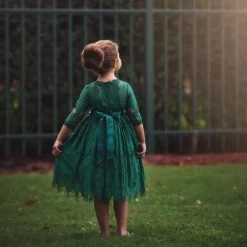 BELLA RAFAELA DRESS & BELT SET-EMERALD -Trish Scully 3 0e86fecb b525 45b3 b1c9 00b72db20ecf