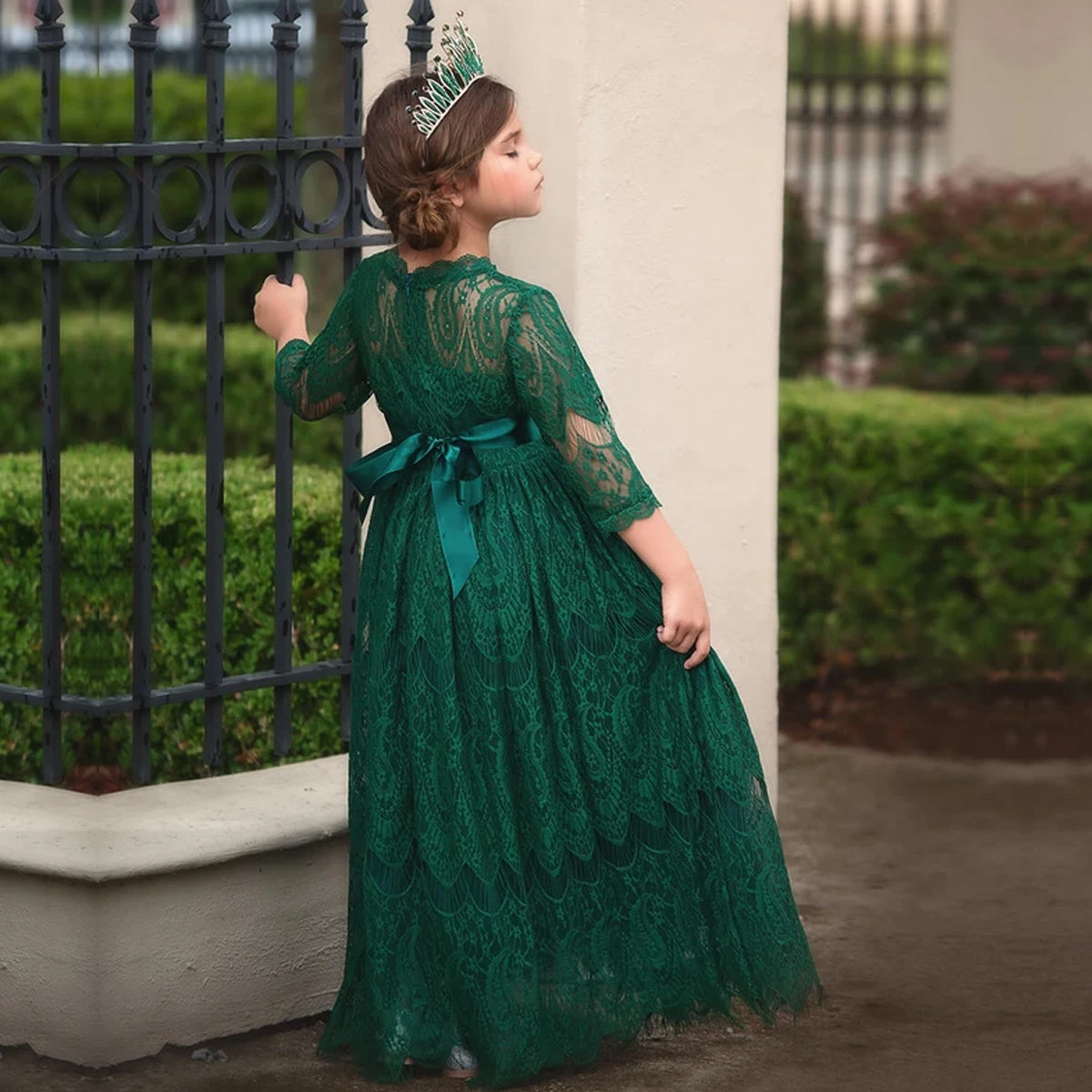 BELLA RAFAELA GOWN EMERALD 7 BELLA RAFAELA GOWN EMERALD - Image 5