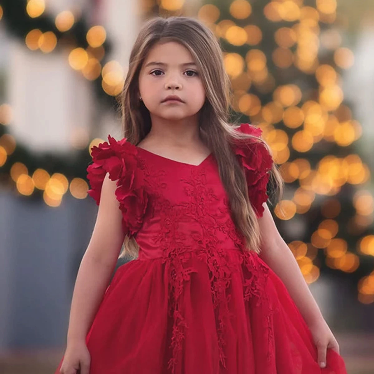 BIANCA GOWN CRIMSON 8 BIANCA GOWN CRIMSON - Image 6