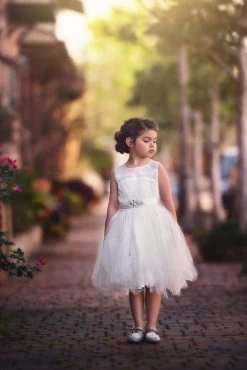 FRANCESCA DRESS & BELT SET WHITE 11 FRANCESCA DRESS & BELT SET WHITE -Trish Scully 413 1