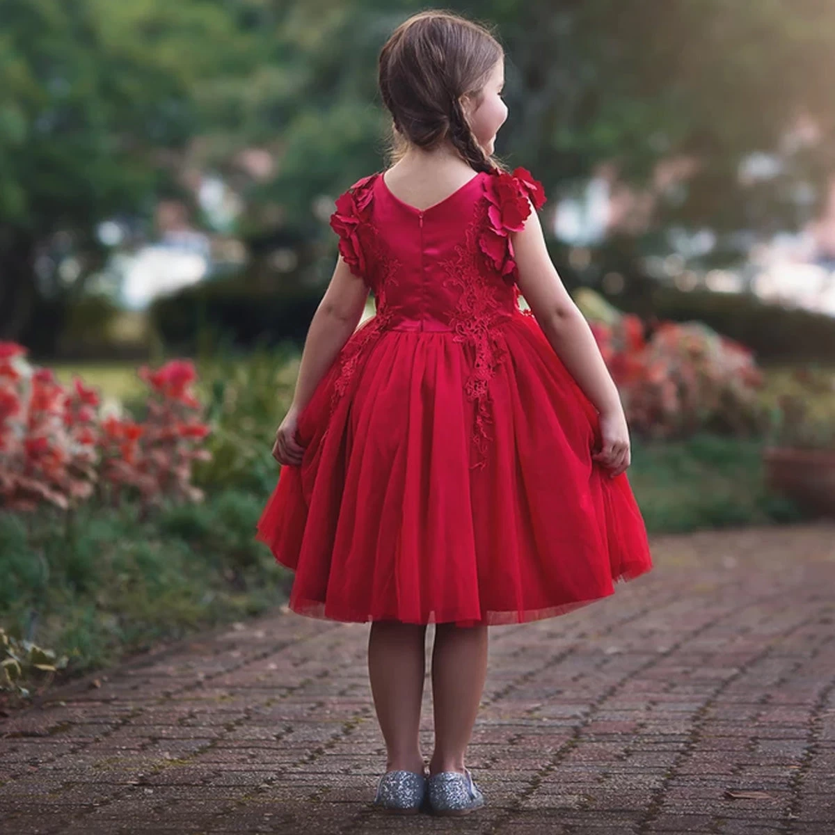 BIANCA DRESS CRIMSON 8 BIANCA DRESS CRIMSON - Image 6