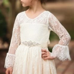 AINSLEY DRESS & BELT SET IVORY -Trish Scully 4 ddf231cd bfbf 43fa 8dc5 6ef703dd9ff3