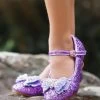 MAGICAL BUTTERFLY SHOE PURPLE -Trish Scully 501