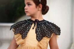 HENRIETTA JEWELED CAPE BLACK 12 HENRIETTA JEWELED CAPE BLACK -Trish Scully 61 1