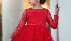 MARIPOSA GOWN CRIMSON -Trish Scully 64 3