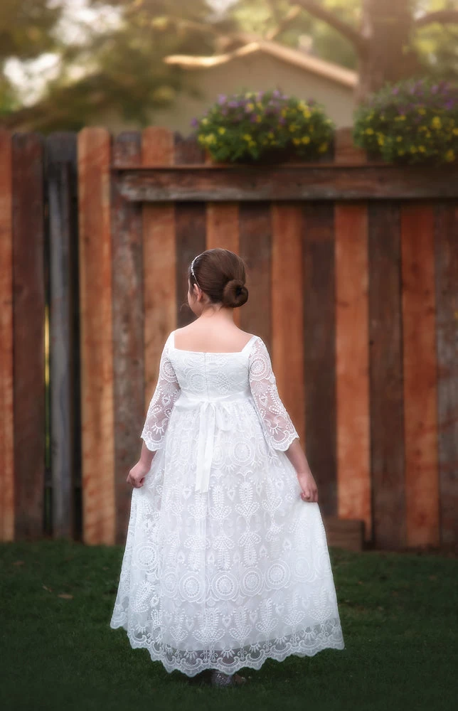 ELLIE GOWN WHITE 5 ELLIE GOWN WHITE - Image 3