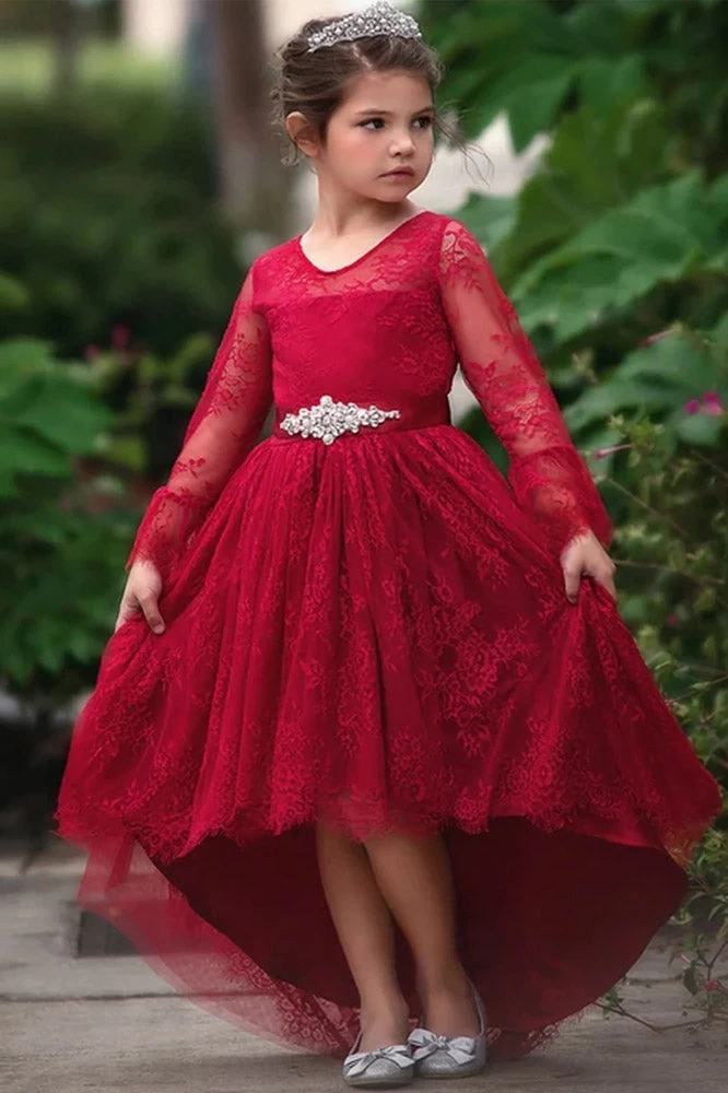 AINSLEY DRESS & BELT SET CRIMSON 4 AINSLEY DRESS & BELT SET CRIMSON - Image 2