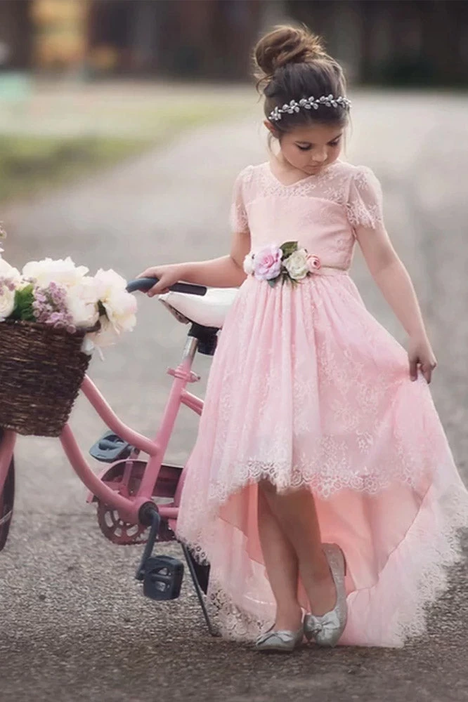 AINSLEY DRESS & BELT SET PINK 4 AINSLEY DRESS & BELT SET PINK - Image 2