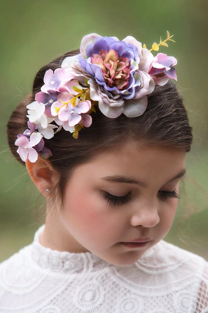 BRIELLE FLOWER HEADBAND 4 BRIELLE FLOWER HEADBAND - Image 2