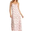 ALEXA MAXI DRESS PINK FLORAL 1 ALEXA MAXI DRESS PINK FLORAL -Trish Scully AlexaDressPinkFloral 1014 WEB