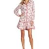CASSANDRE DRESS PINK FLORAL -Trish Scully CassandreDress 0311 WEB