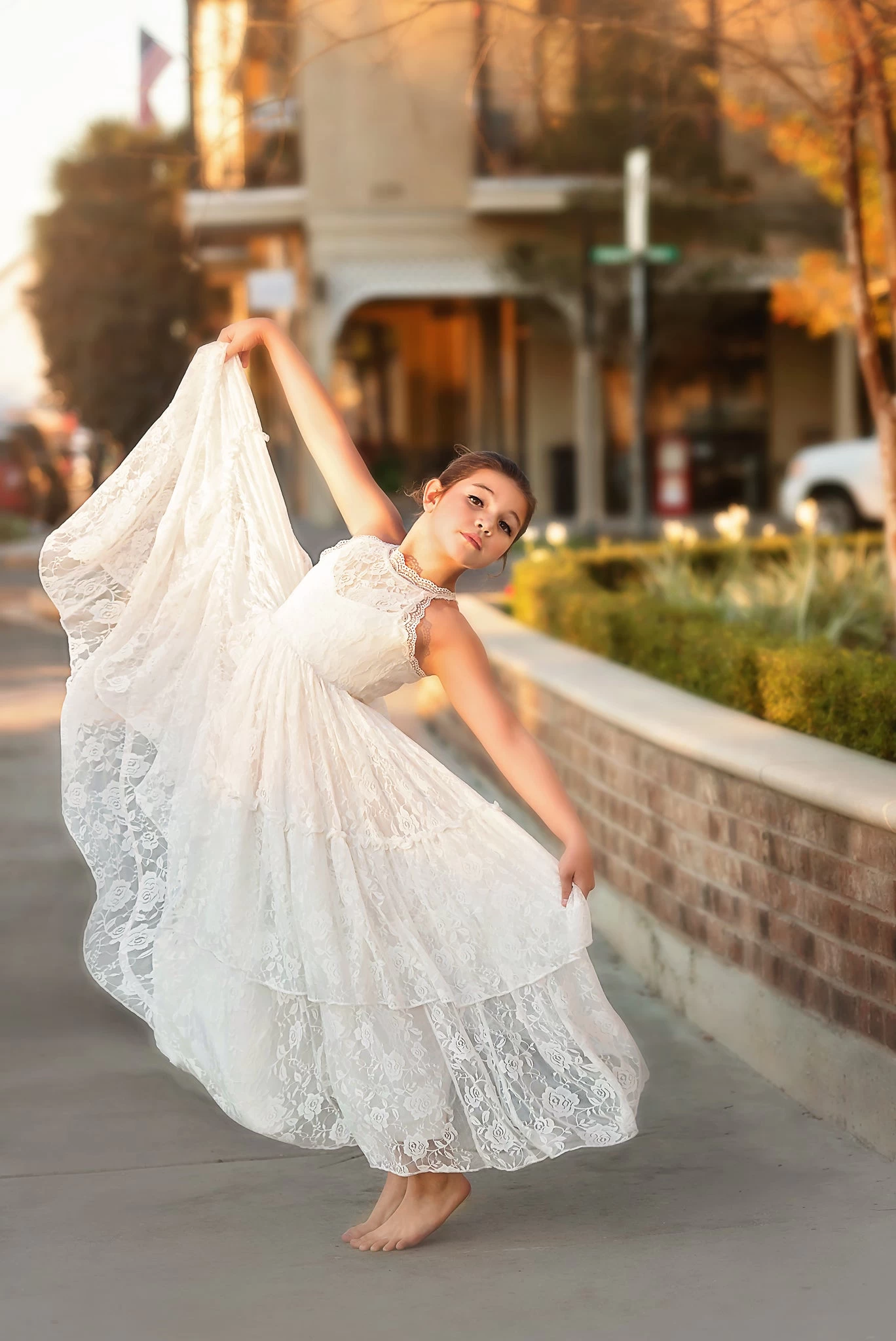 DOMINIQUE MAXI DRESS WHITE 4 DOMINIQUE MAXI DRESS WHITE - Image 2