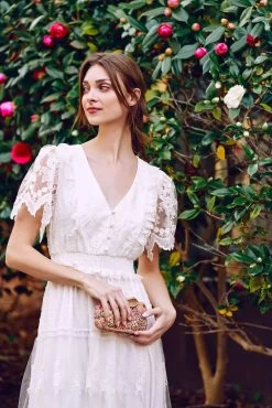 MARJORIE MAXI DRESS WHITE -Trish Scully DSC06456