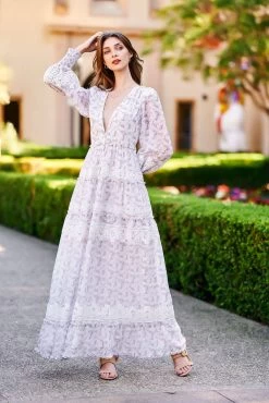 SOFIA MAXI DRESS LAVENDER FLORAL 15 SOFIA MAXI DRESS LAVENDER FLORAL -Trish Scully DSC07771