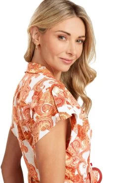 EVELYN DRESS PAISLEY 16 EVELYN DRESS PAISLEY -Trish Scully EvelynDress 0184 WEB