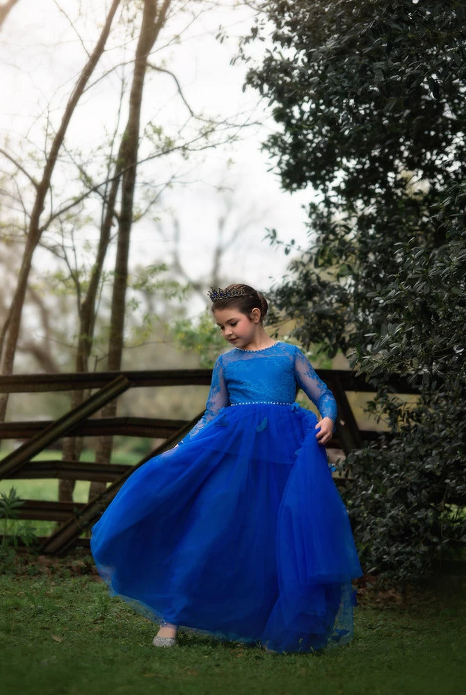 MARIPOSA GOWN ROYAL BLUE 5 MARIPOSA GOWN ROYAL BLUE - Image 3