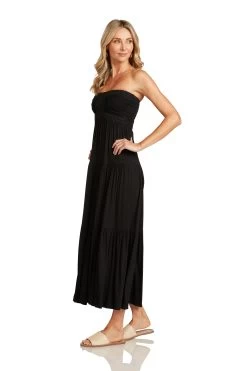 PIPPA MAXI DRESS BLACK -Trish Scully PippaMaxiDressBlack 0757 WEB