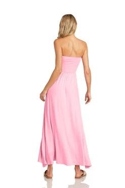 PIPPA MAXI DRESS PINK 9 PIPPA MAXI DRESS PINK -Trish Scully PippaMaxiDressPink 0875 WEB