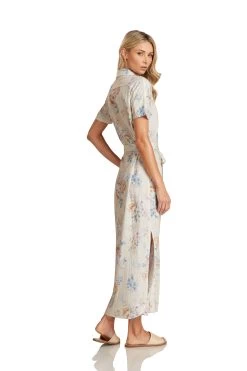 SKYE BUTTON FRONT SHIRT DRESS -Trish Scully SkyeDress 0106 WEB