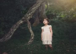 OLIVIA DRESS BUTTERSCOTCH 14 OLIVIA DRESS BUTTERSCOTCH -Trish Scully TS12fb