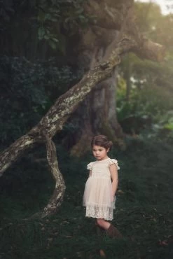 OLIVIA DRESS BUTTERSCOTCH 13 OLIVIA DRESS BUTTERSCOTCH -Trish Scully TS13fb