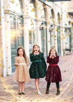 EMMA SEQUIN DRESS GOLD 13 EMMA SEQUIN DRESS GOLD -Trish Scully TSC16fb 2