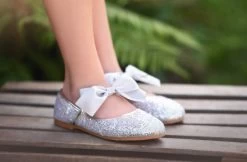 HADLEE SEQUIN SHOE SILVER -Trish Scully TSC18fb 2